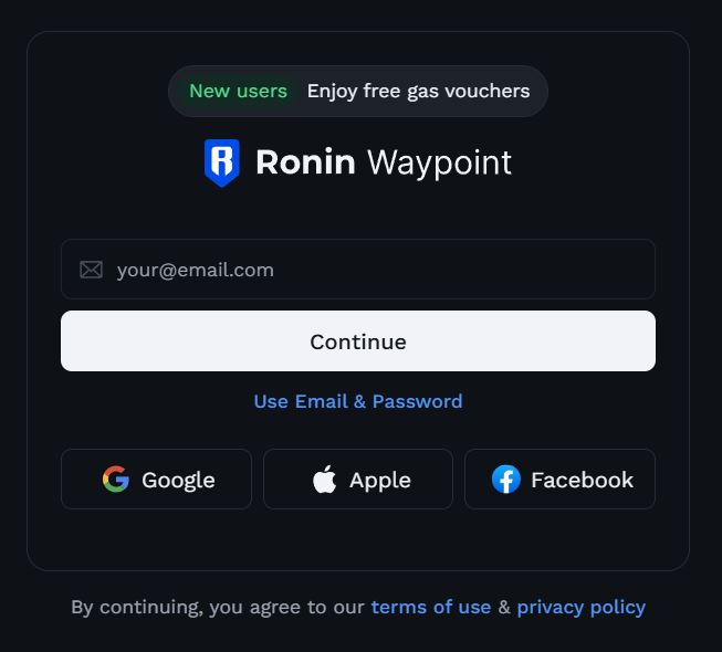 Ronin Waypoint log in.JPG